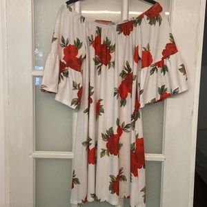 ASOS off the shoulder dress